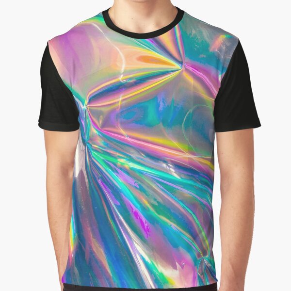 Holographic Graphic T-Shirt