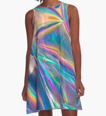 Holographic A-Line Dress