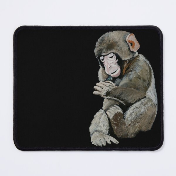 Item preview, Baby Monkey | Watercolor Art by Sulazen designed and sold by SULAZEN.