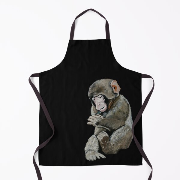 Item preview, Baby Monkey | Watercolor Art by Sulazen designed and sold by SULAZEN.