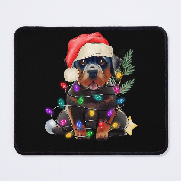 Item preview, Rottweiler Funny Christmas Lights  designed and sold by BearCaveDesigns.