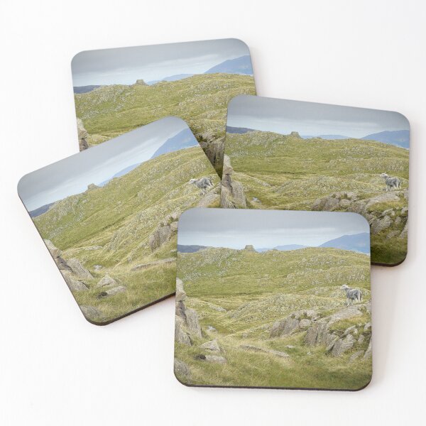 Item preview, Herdwick sheep looking towards Bessyboot, Borrowdale designed and sold by lewisjevons.