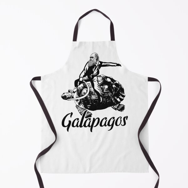 Item preview, Charles Darwin Riding Galápagos Islands Giant Tortoise  designed and sold by The Junto Shop.