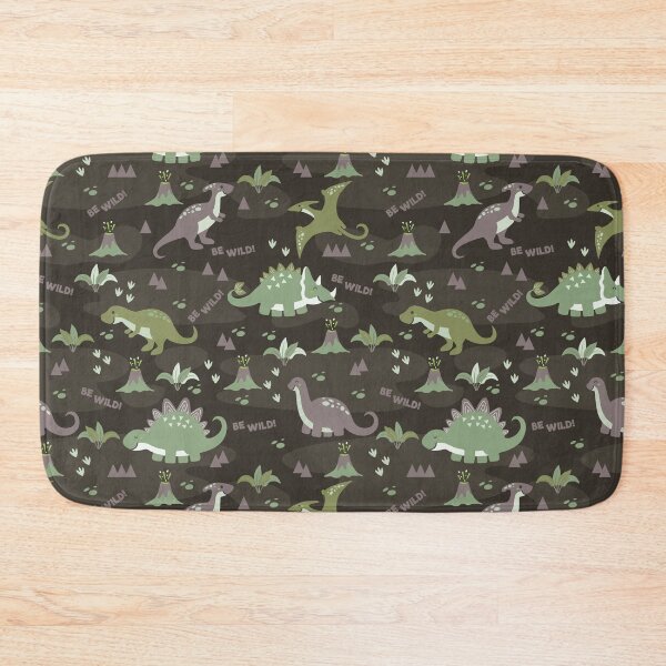 Item preview, Green  Dinosaur and palms Colorful  pattern design.  Сute Anime Kids iPhone or Samsung Phone Case Cover designed and sold by RoManSmArt.