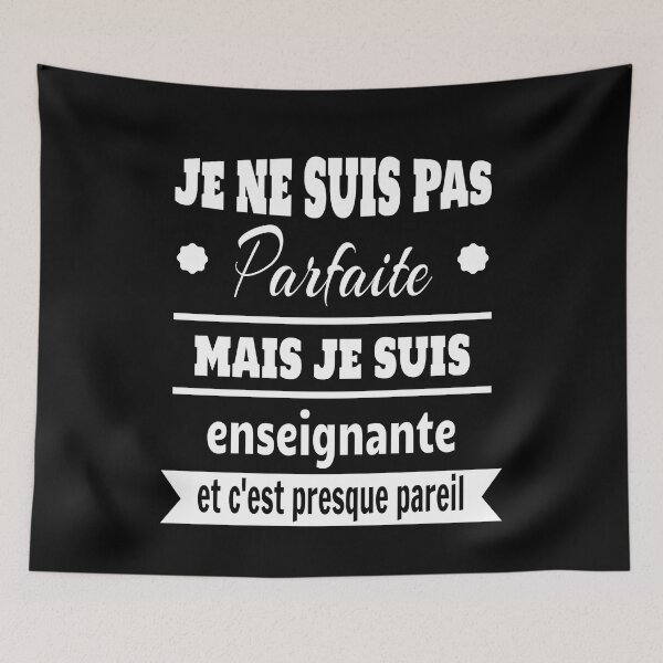 Item preview, Not perfect but humor teacher designed and sold by la-petite-folie.