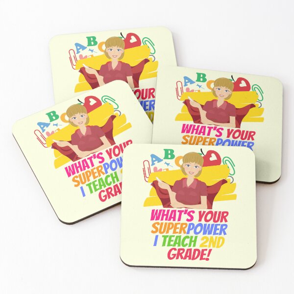Item preview, Second Grade Teacher and Students designed and sold by superteachers.