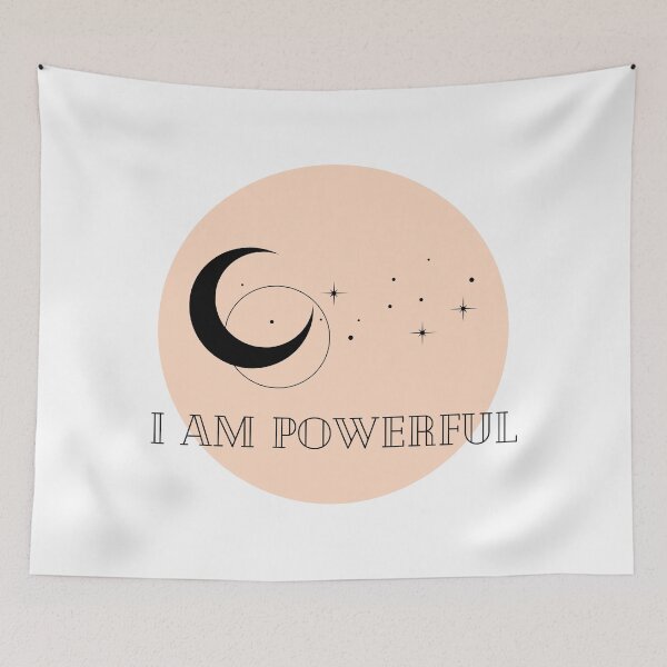 Item preview, Affirmation Collection - I Am Powerful (Orange) designed and sold by T-WoodCreations.
