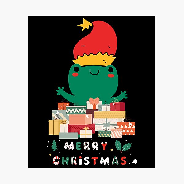 Item preview, Kawaii Frog Christmas designed and sold by Celebrity-go.
