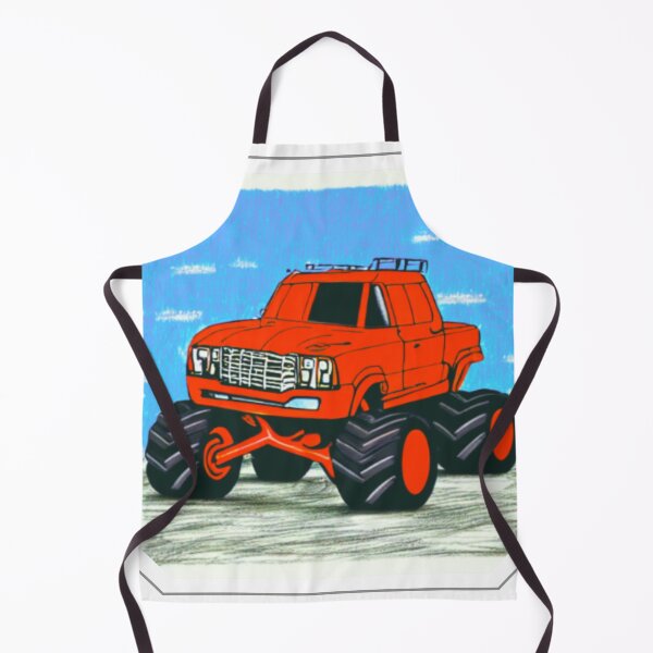 Item preview, Red Monster Truck designed and sold by India2022.