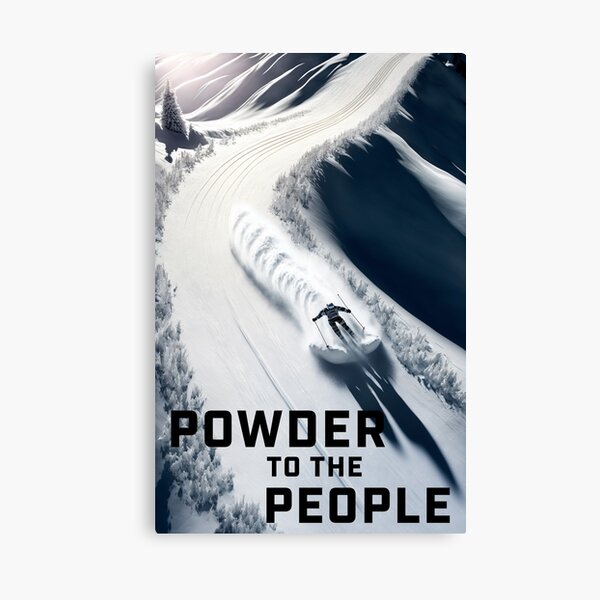 Item preview, Powder to the People designed and sold by JigglePeek.