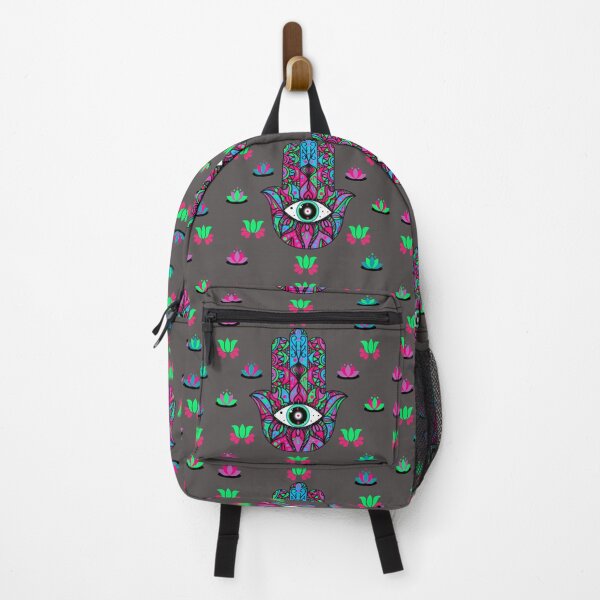 Item preview, Hamsa and Lotus Flowers designed and sold by Vanessa Hogle.