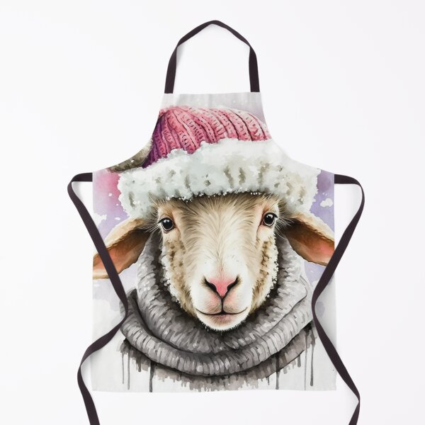 Item preview, Sheep in winter hat designed and sold by BexStix.