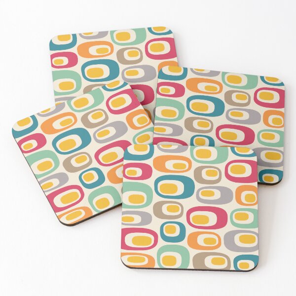 Item preview, Retro Mid Century Modern Atomic Pattern 775 designed and sold by tonymagnerart.