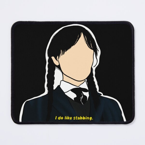 Item preview, Wednesday "I do like stabbing"  Addams designed and sold by notastranger.