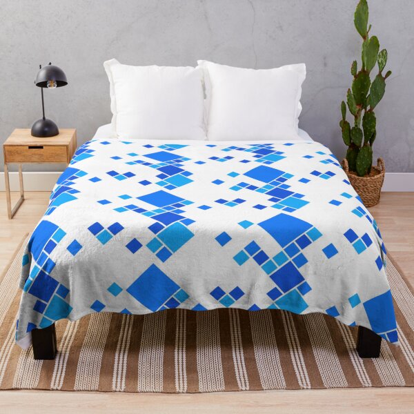 Item preview, Blue squares on white designed and sold by EzMal.