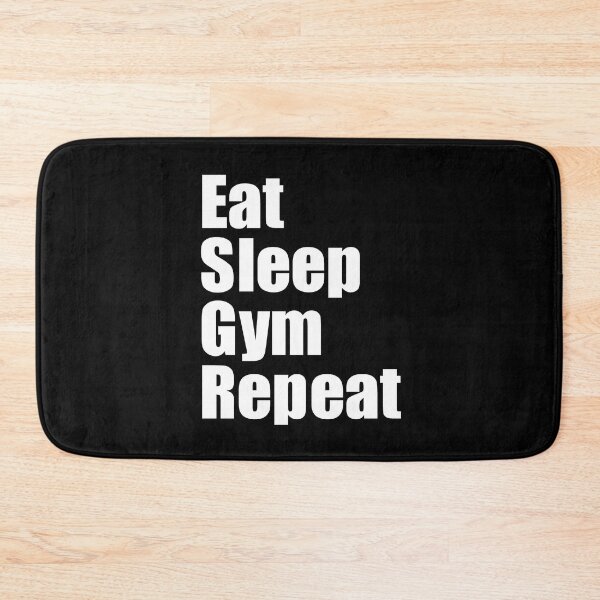 Artikelvorschau, Eat Sleep Gym Repeat entworfen und verkauft von EpicEndeavours.