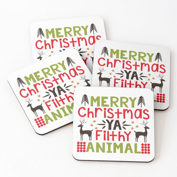 Item preview, Merry Christm as Ya Filthy Animal designed and sold by SpotWarehouse.