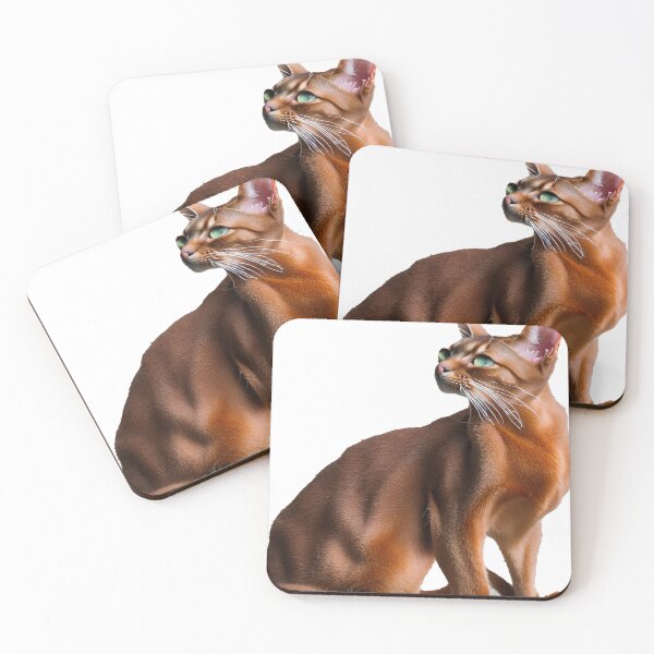 Item preview, Sitting Abyssinian cat designed and sold by David-Howells.