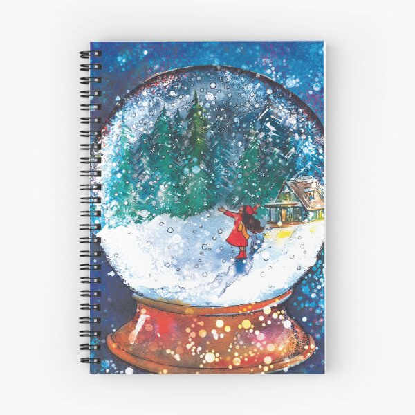 Item preview, Embracing Winter In A Snow Globe  designed and sold by BohemiWANDERS.