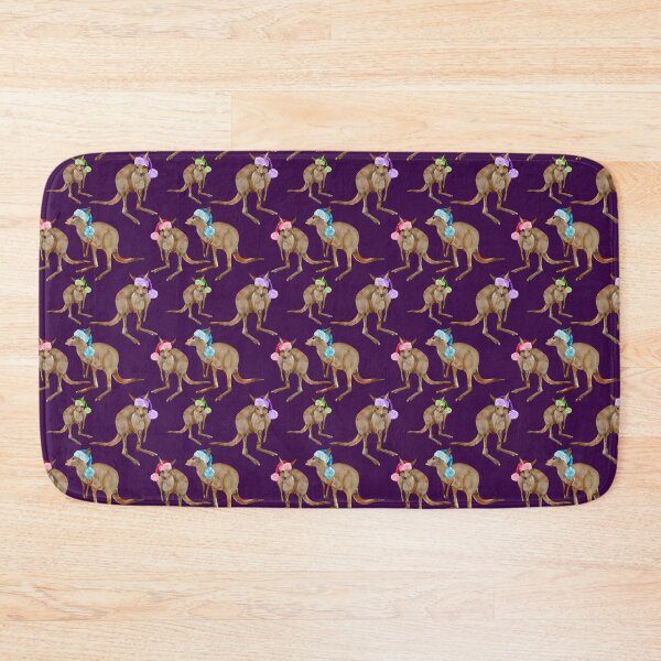 Item preview, Summer Christmas Kangaroo Pattern designed and sold by Sketchbook Designs.