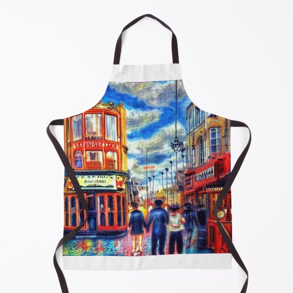 Item preview, Bright colourful street scene designed and sold by Metaverse8.