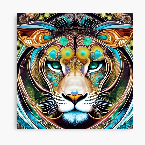 Decoración: Mandala Lion | Redbubble