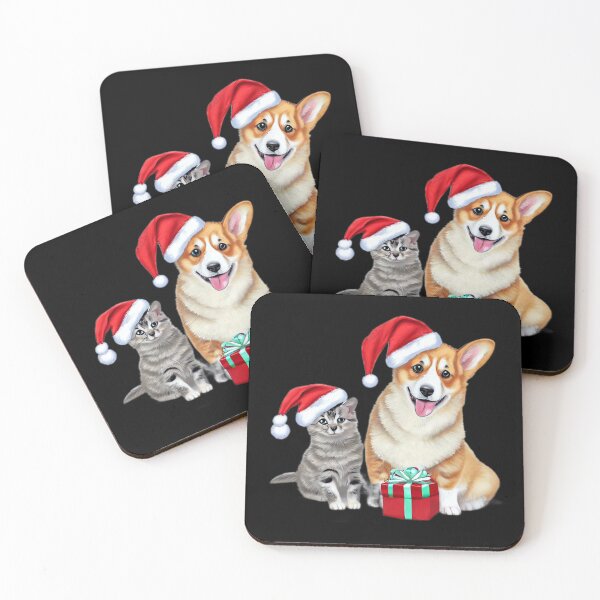 Item preview, Puppy and Kitten Christmas designed and sold by jortan1.