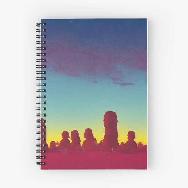 Item preview, Purple Moai Night designed and sold by Parco-Mizzo.