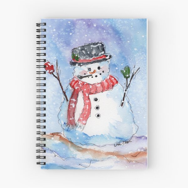 Item preview, Muñeco de nieve feliz con mitones designed and sold by Smalltownart.
