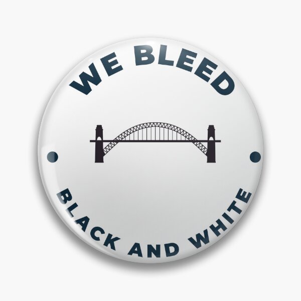 Item preview, We Bleed Black and White designed and sold by NoSproutsPlease.