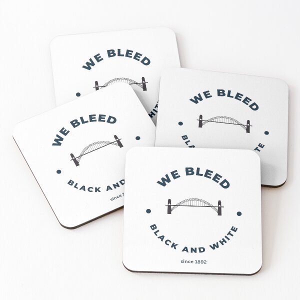 Item preview, We Bleed Black and White designed and sold by NoSproutsPlease.