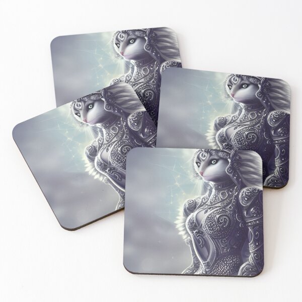Item preview, knight cat designed and sold by Cyber Pulse.