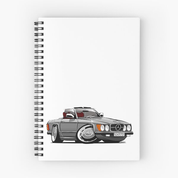 Item preview, Mercedes R107 roadster silver designed and sold by car2oonz.