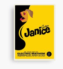 Janice Poster Canvas Print