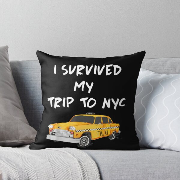 Item preview, New York City Souvenir Taxi I survived my trip to NYC designed and sold by FirnandArt.