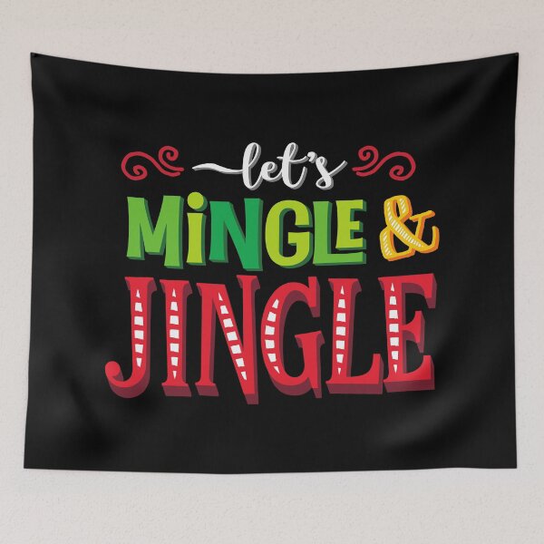 Item preview, Ugly Sweater Let's Mingle and Jingle designed and sold by LADYGOODMOOD.