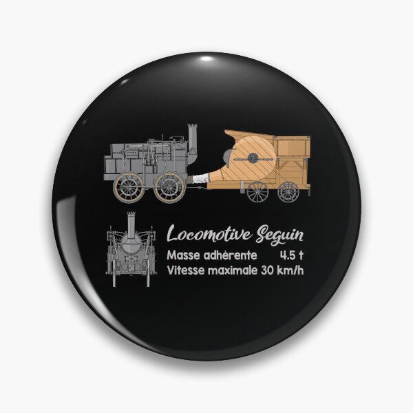 Item preview, Marc Seguin's Steam Locomotive Train Engine Diagrams Gift designed and sold by Maljonic.