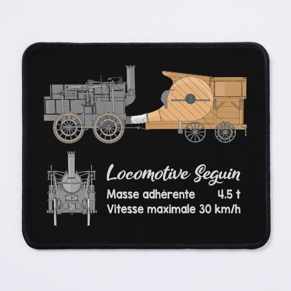 Item preview, Marc Seguin's Steam Locomotive Train Engine Diagrams Gift designed and sold by Maljonic.