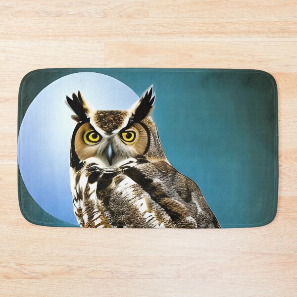 Item preview, Great Horned Owl Artwork designed and sold by The Love Quill.