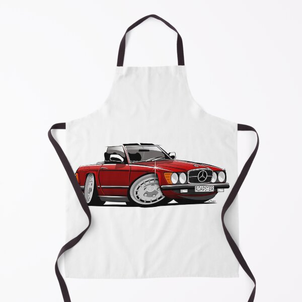 Item preview, Mercedes R107 roadster red designed and sold by car2oonz.