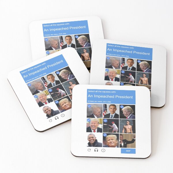 Item preview, Impeached President Captcha designed and sold by ToyoTees.