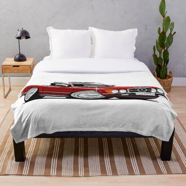 Item preview, Mercedes R107 roadster red designed and sold by car2oonz.