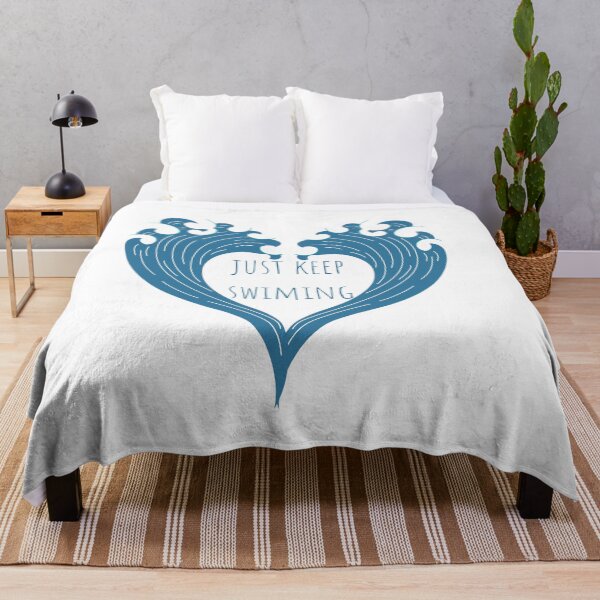 Item preview, Just Keep Swimming Wave designed and sold by ahlemamre.