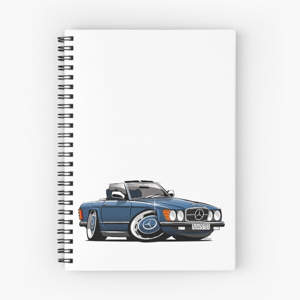Item preview, Mercedes R107 roadster blue designed and sold by car2oonz.