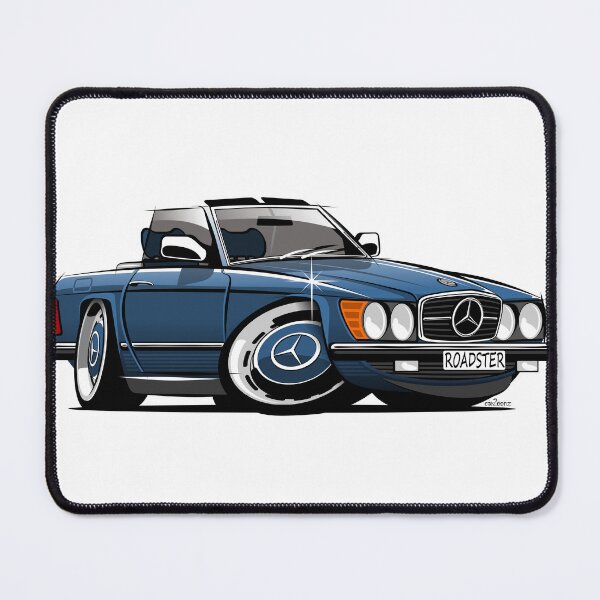 Item preview, Mercedes R107 roadster blue designed and sold by car2oonz.