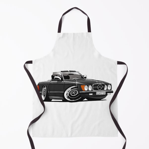 Item preview, Mercedes R107 roadster black designed and sold by car2oonz.