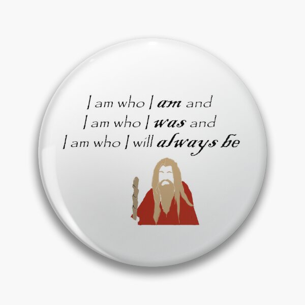 Item preview, Old Merlin Funny Quotes "I am who I am and I am who I was and I am who I will always be"  designed and sold by wintttt4257.