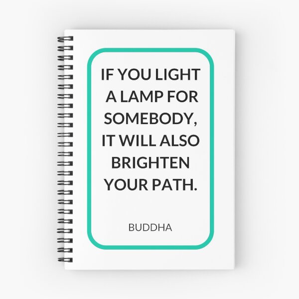 Item preview, IF YOU LIGHT  A LAMP FOR SOMEBODY,  IT WILL ALSO BRIGHTEN  YOUR PATH. designed and sold by Inspirationmotivation.
