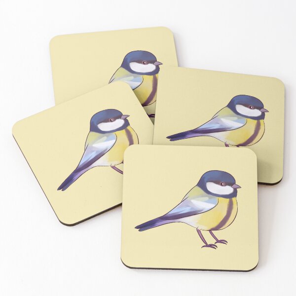 Item preview, Great tit bird designed and sold by Yarafantasyart.