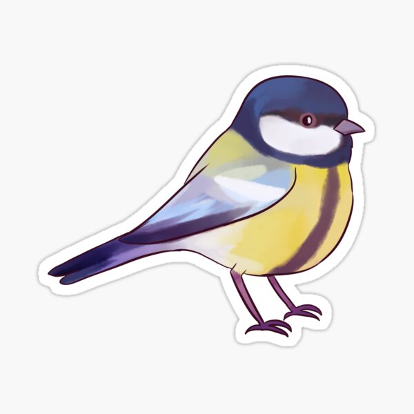 Artikel-Vorschau von Kohlmeisenvogel, designt und verkauft von Yarafantasyart.
